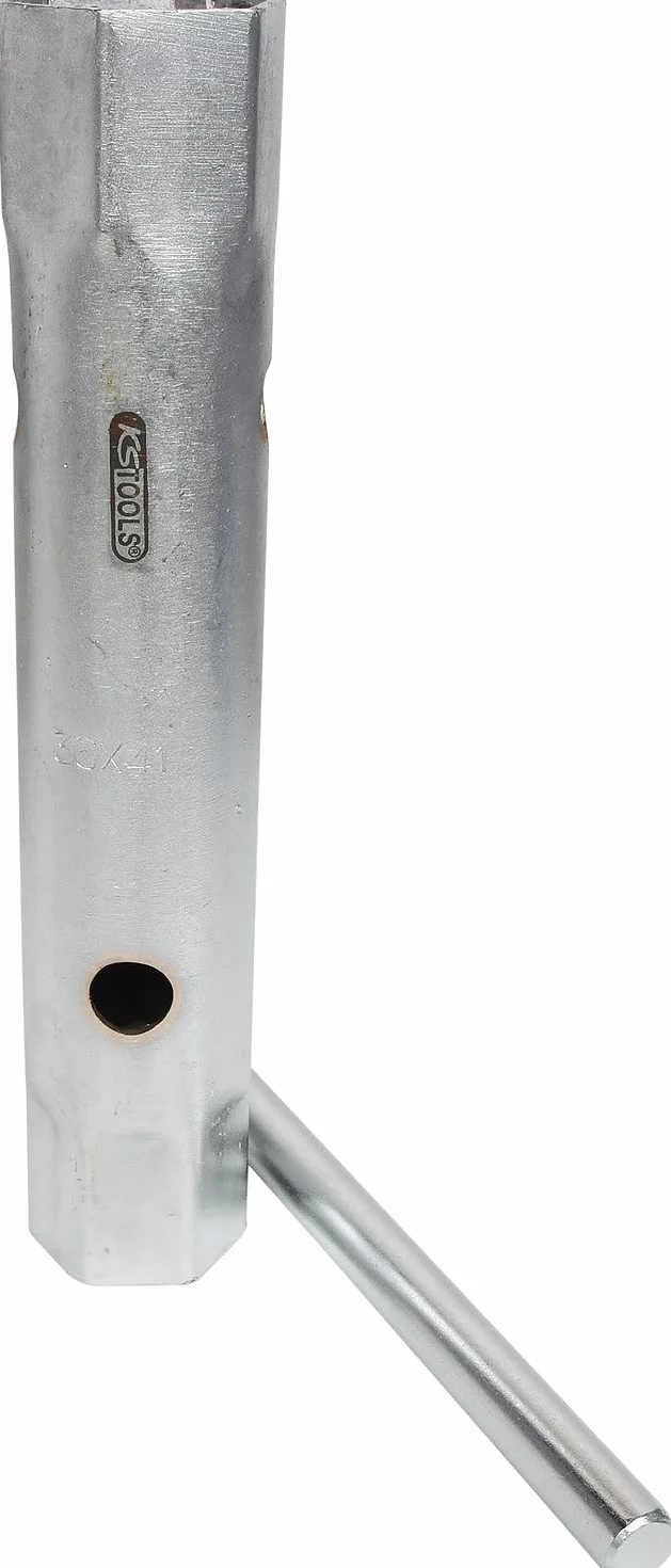 KS TOOLS 518.0884 Clé à tube droite, 36 x 41 mm, Chromé Satiné