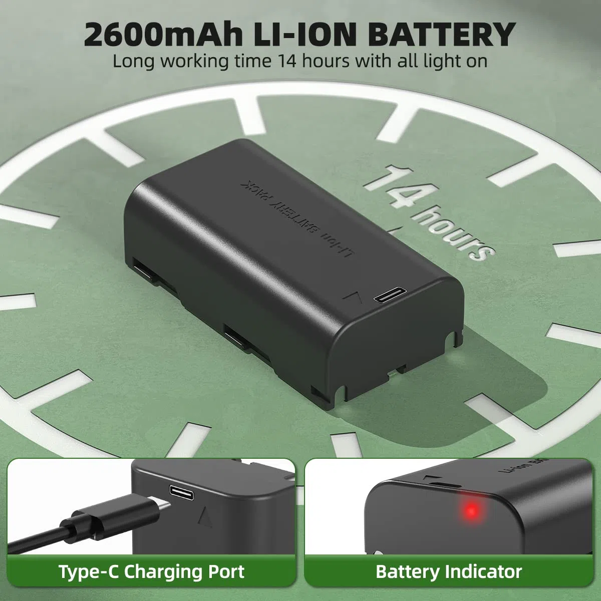 Huepar Niveau Laser Rotatif 800M+Points d'Aplomb,Kit Vert Laser Rotatif Horizontal/Vertical Auto-Nivellement Angle Balayage 0-180° avec Lunettes, Récepteur, Plaque Cible, Télécommande, Batterie Li-ion
