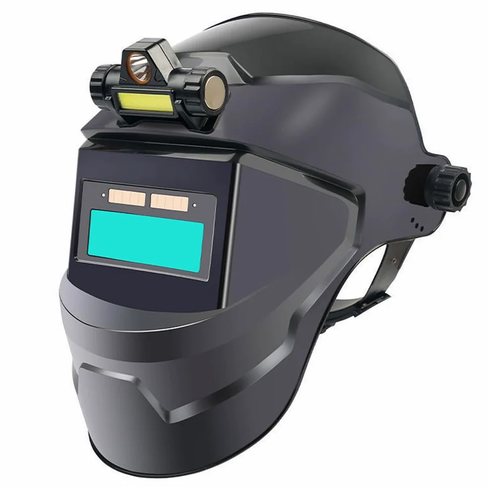 Masque de soudage, Weytoll à énergie solaire, masque de soudure à obscurcissement automatique pour protection du visage des yeux
