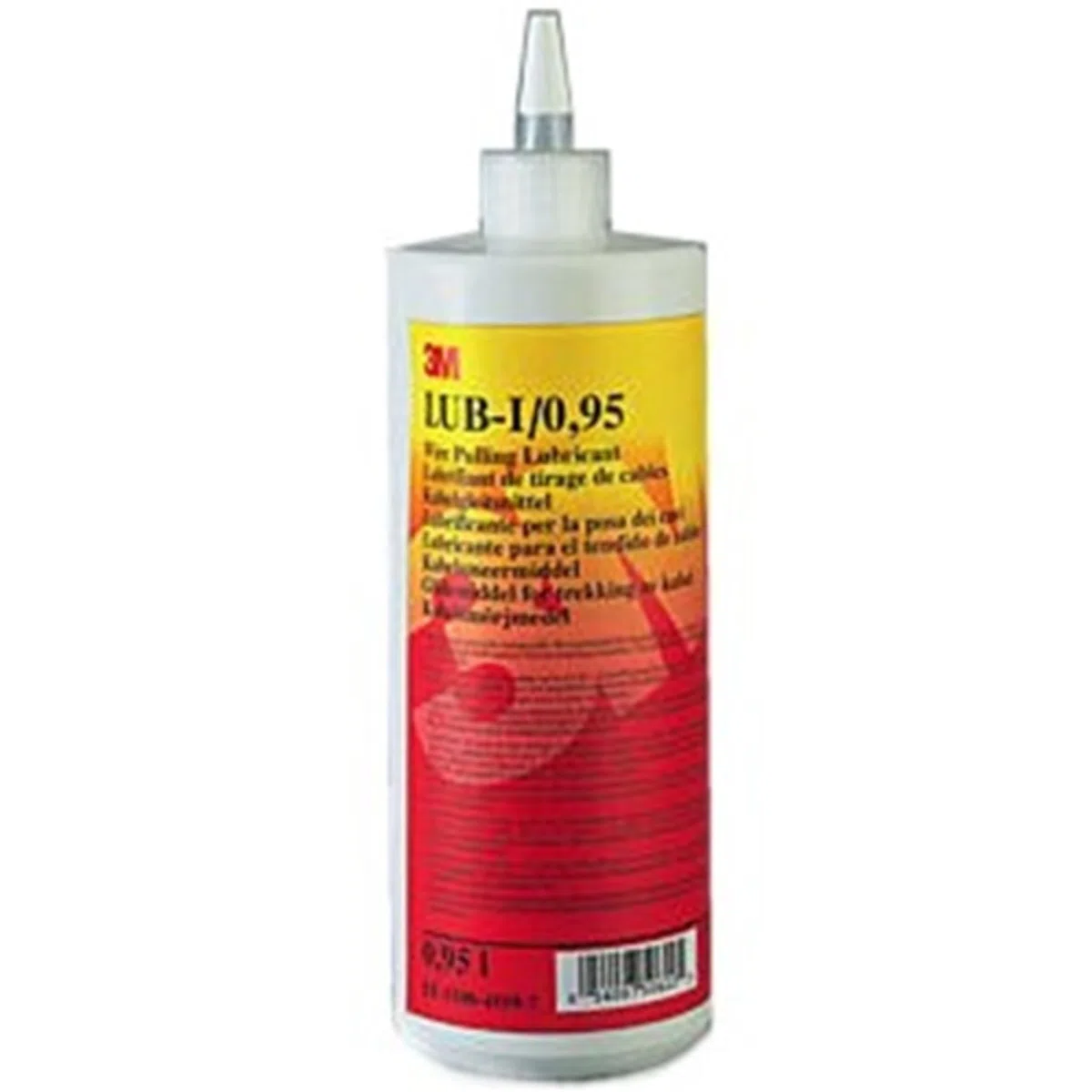 3M FE510045597 LUB-I Lubrifiant pour Tirage de Fils et Câbles, Bouteille de 0,95 L