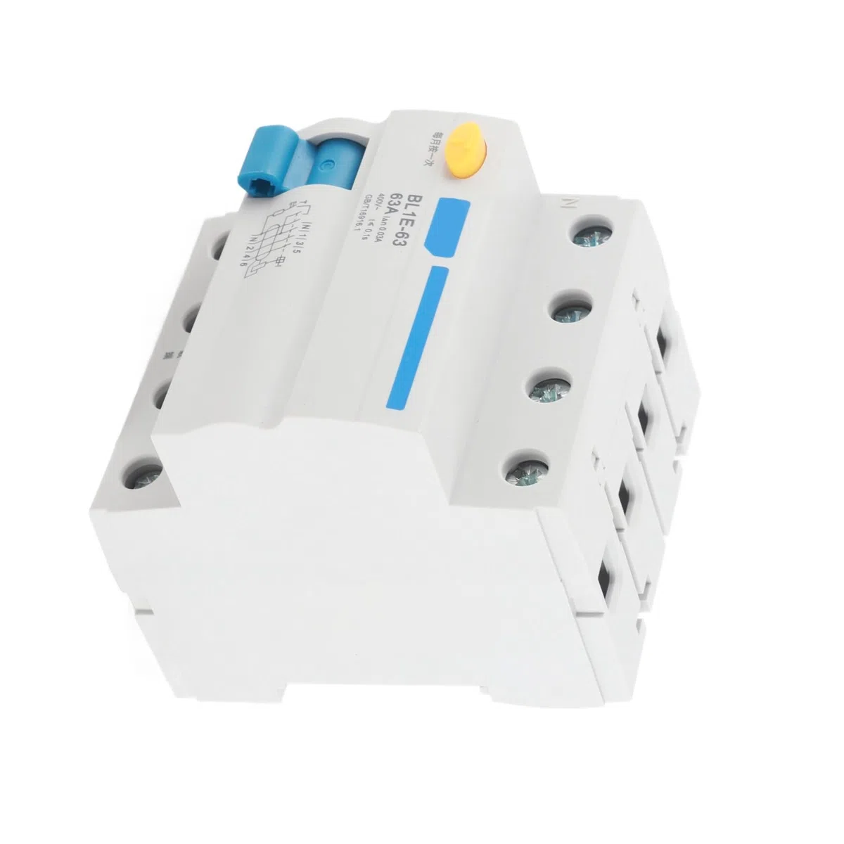 Disjoncteur Différentiel BL1E-63 3P+N 63A - Salvavita C63 Triphasé 230V 30mA