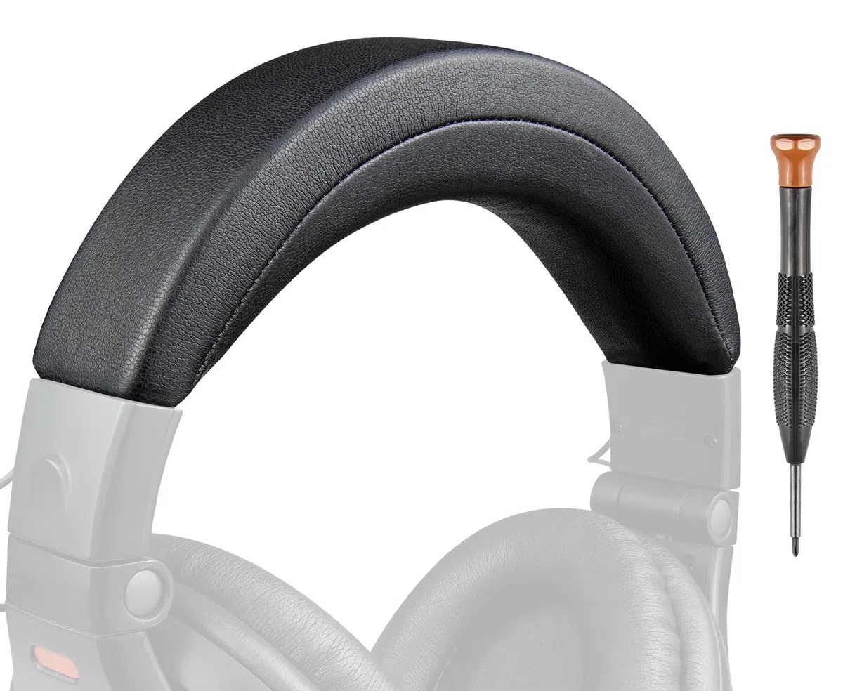 SOULWIT Bandeau Couverture pour Shure SRH440 (Ancienne Version) Professionnel Studio Casque, Pièce de Rechange pour Headband