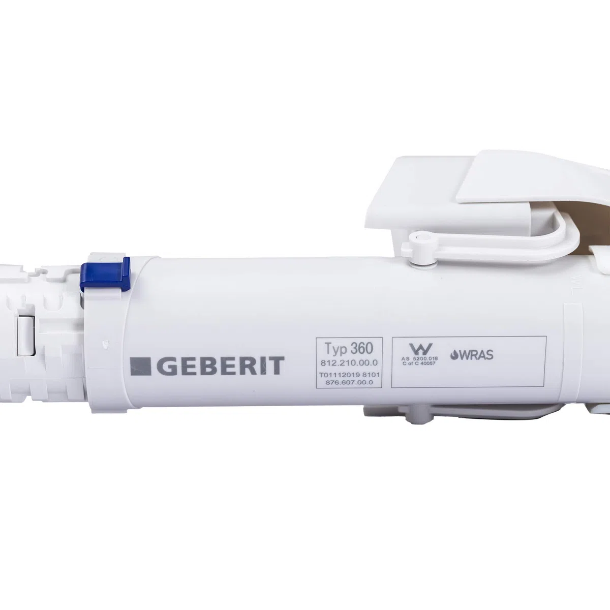 Geberit Impuls 360 Entrée inférieure réglable avec robinet de remplissage 1/2"