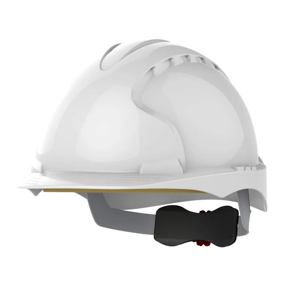 JSP EVO3 Comfort Plus Casque de Chantier, Non Ventilé, Molette