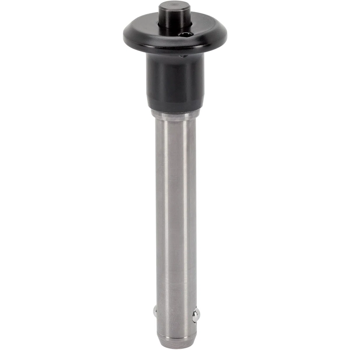 HALDER 22340.0217 Kugelsperrbolzen, d1 = 5 mm/l1 = 35 mm/Rostfreier Stahl 1.4305, noir