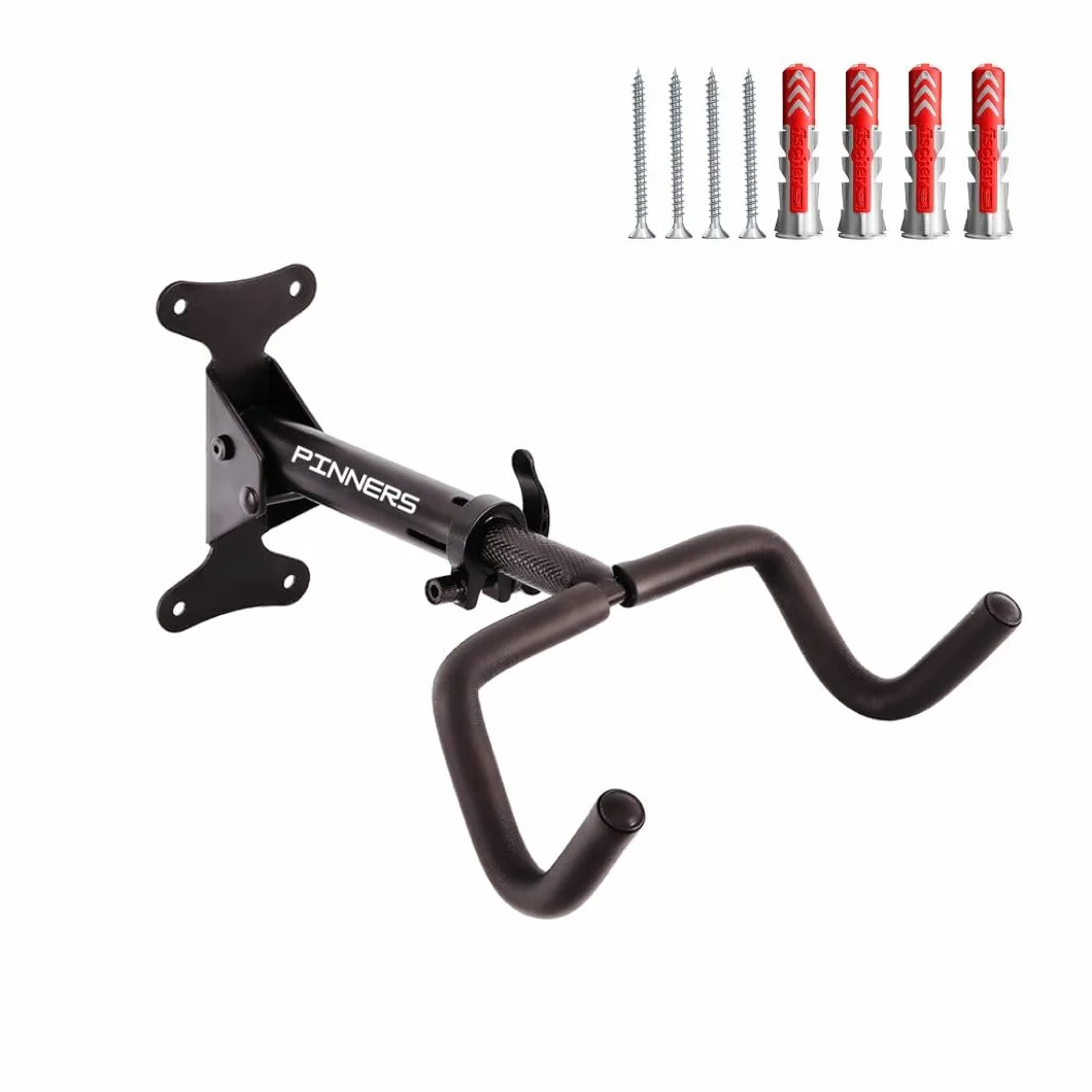 Support de vélo mural pliable et rembourré