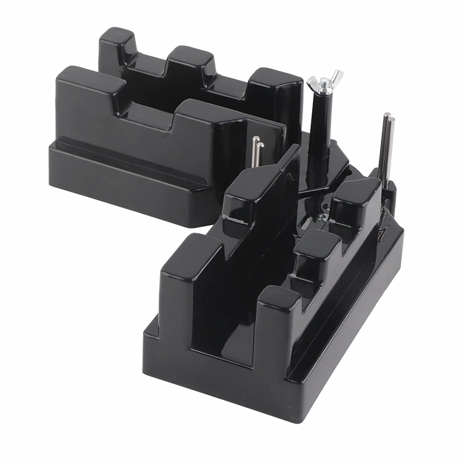Boîte à Onglet Professionnelle 2-en-1, Outil de Coupe et Mesure d'Angle pour Moulures, Guide de Coupe Angulaire