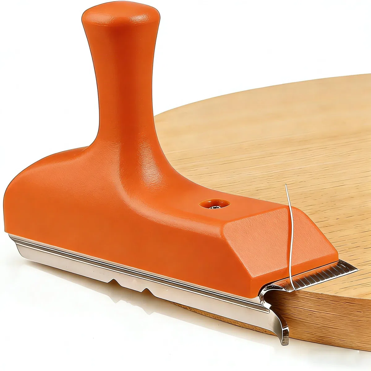 Qivine Araseur de Chant, Coupe-Bordure pour le Bois Portable avec Poignée Antidérapante, Coupe-Bordure pour le Travail du Bois, pour PVC ABS Mélamine, pour Meubles et Bricolage
