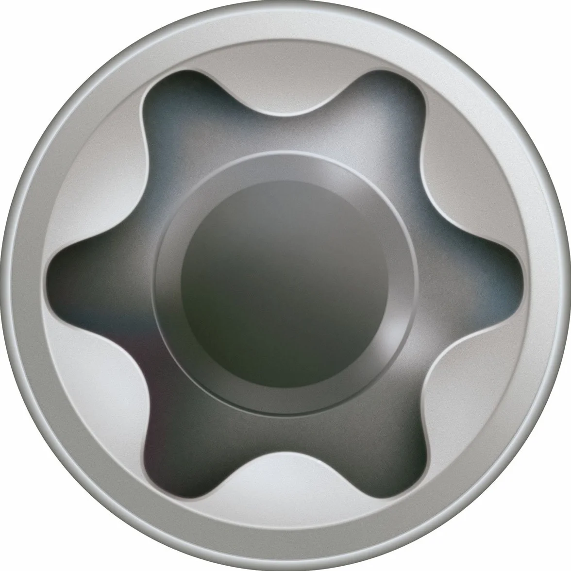 SPAX Vis terrasse, 5 x 70 mm, 100 pièces, Filetage de fixation, Tête cylindrique, T-STAR plus T25, Pointe CUT, Acier inoxydable A2-0537000500703