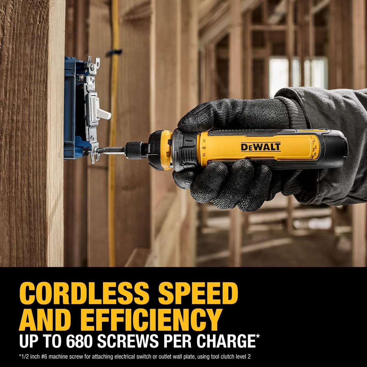 DEWALT Tournevis sans fil avec contrôle FLEXDRIVE et embouts de tournevis (DWHT66719)