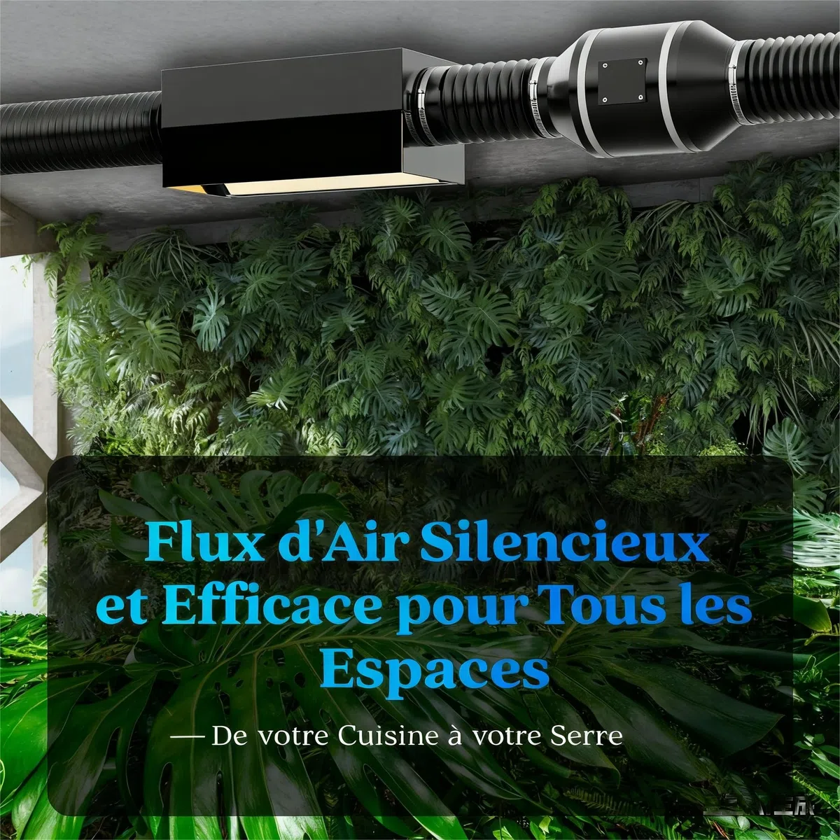 Gaine Antidéchirure 150mm x 3m, 5 Couches Isolantes, Réduction du Bruit, Isolation Thermique, Longueur Réglable, Sans Odeur, avec Colliers - Idéal pour Ventilation et VMC, Noir