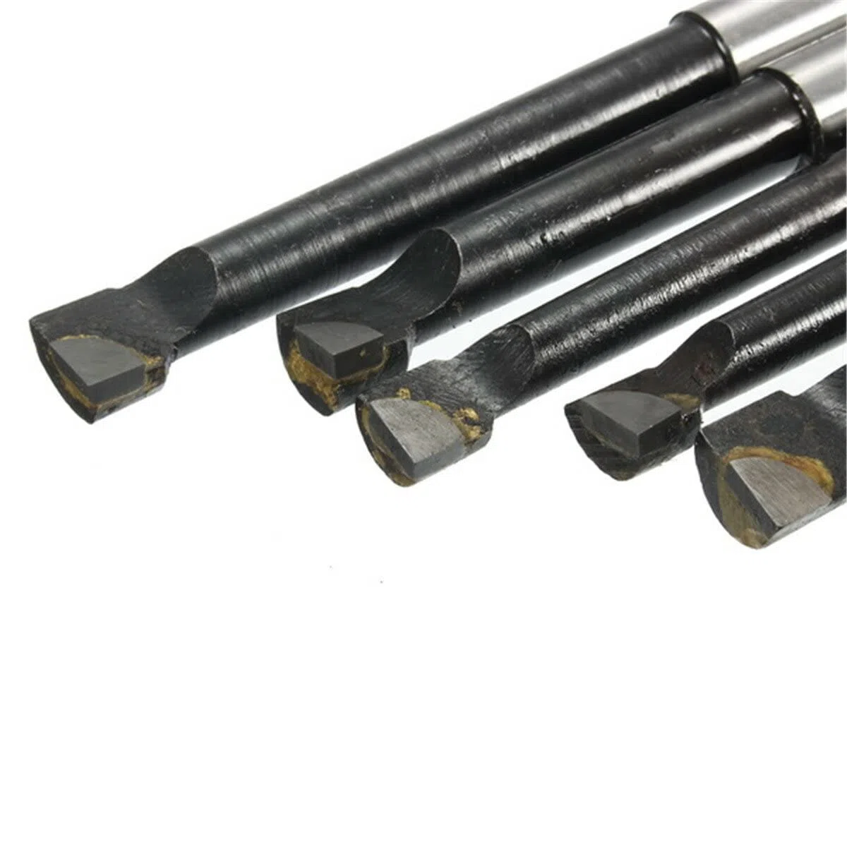 Lot de 9 tiges d'alésage de 12 mm avec pointe en carbure de tungstène