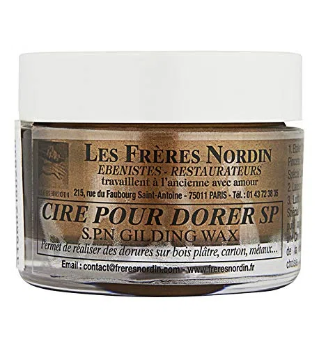 Les Frères Nordin 150269 Cire pour dorer SP Or Antique Claire