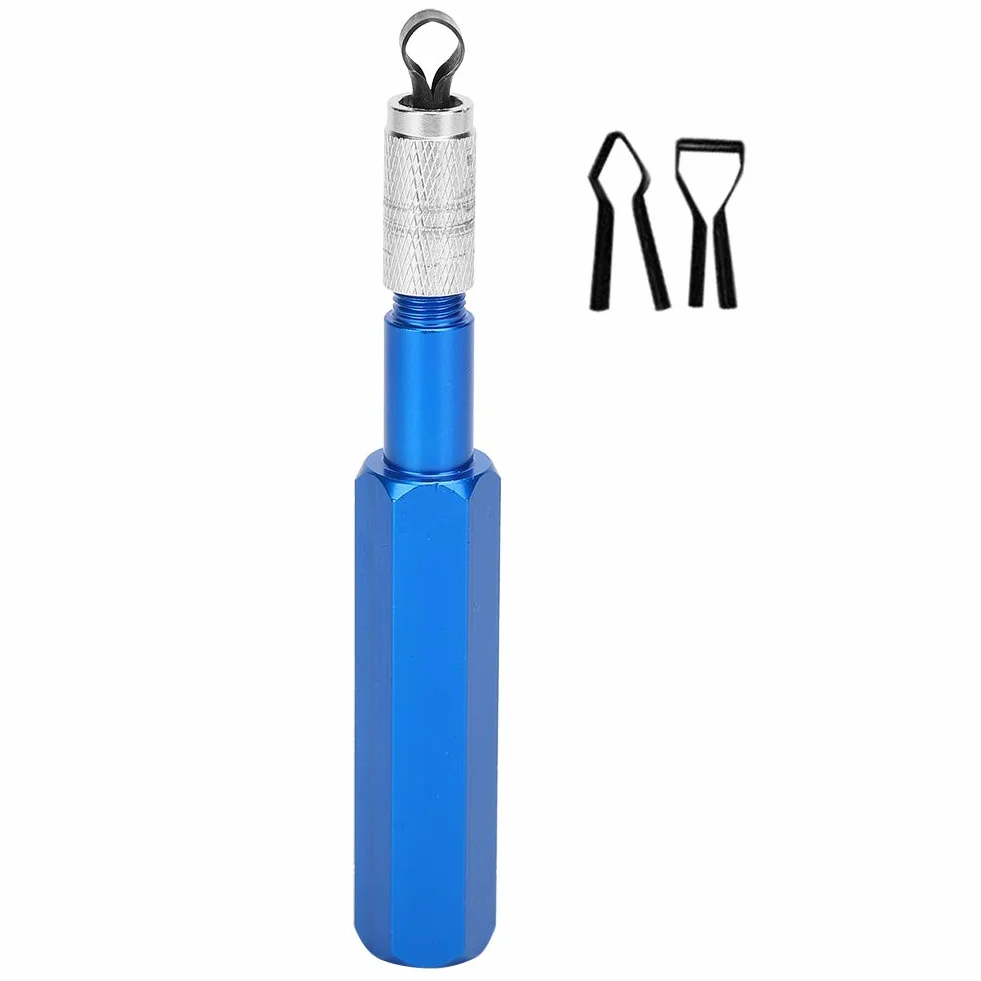 Outil de rainurage de sol en PVC, gouge à rainurer avec manche en bois de hêtre, lame de haute précision, résistante aux chocs, comprend des lames de rechange, pour
