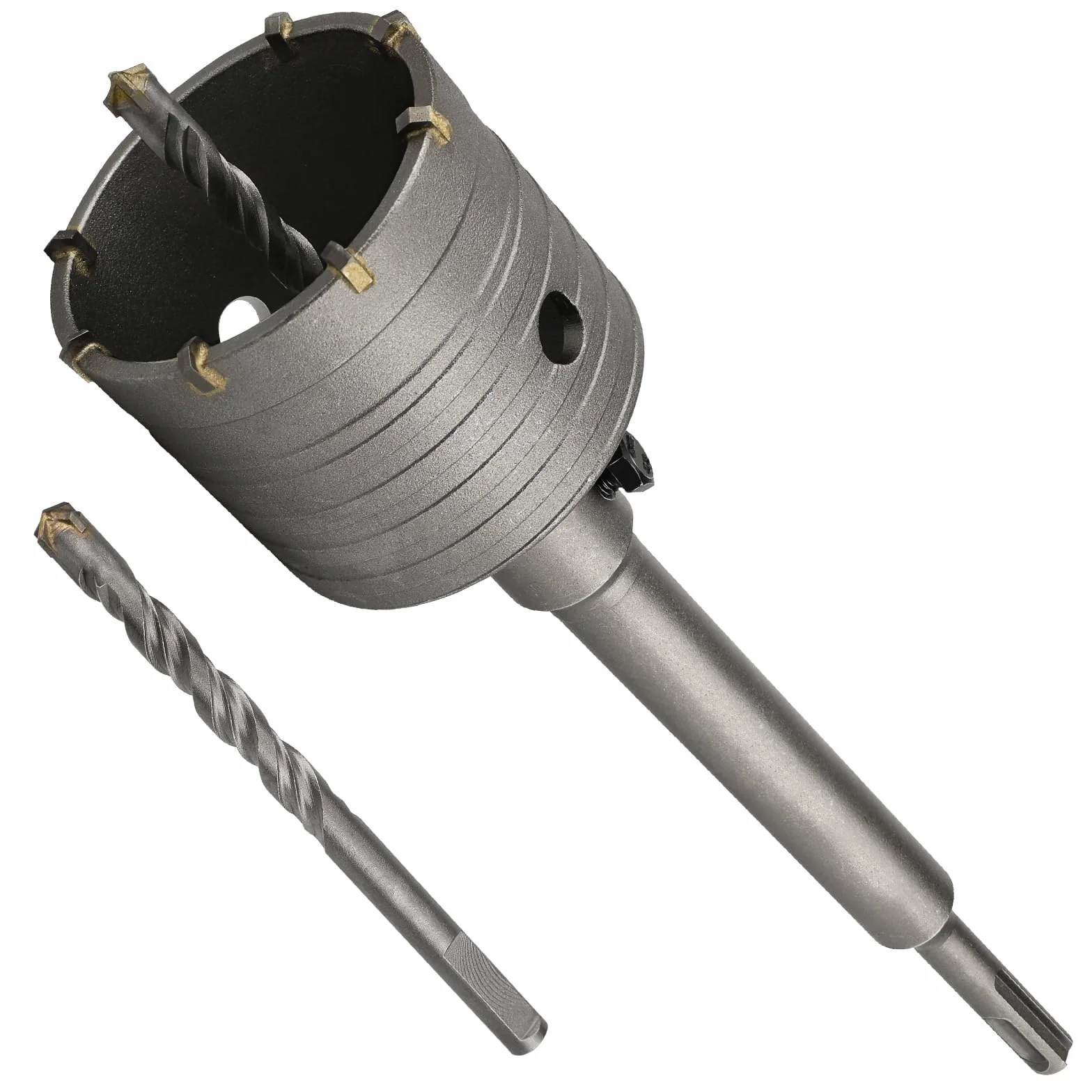 Lytool Scie-Cloche-à-Béton-68-mm avec Tige SDS Plus,Scie à Cloche Trépan Scie à Cloche avec Tige SDS Plus 220 mm avec Foret de Centrage Pour Ciment Brique Pierre Mur Autonivelant Maçonnerie