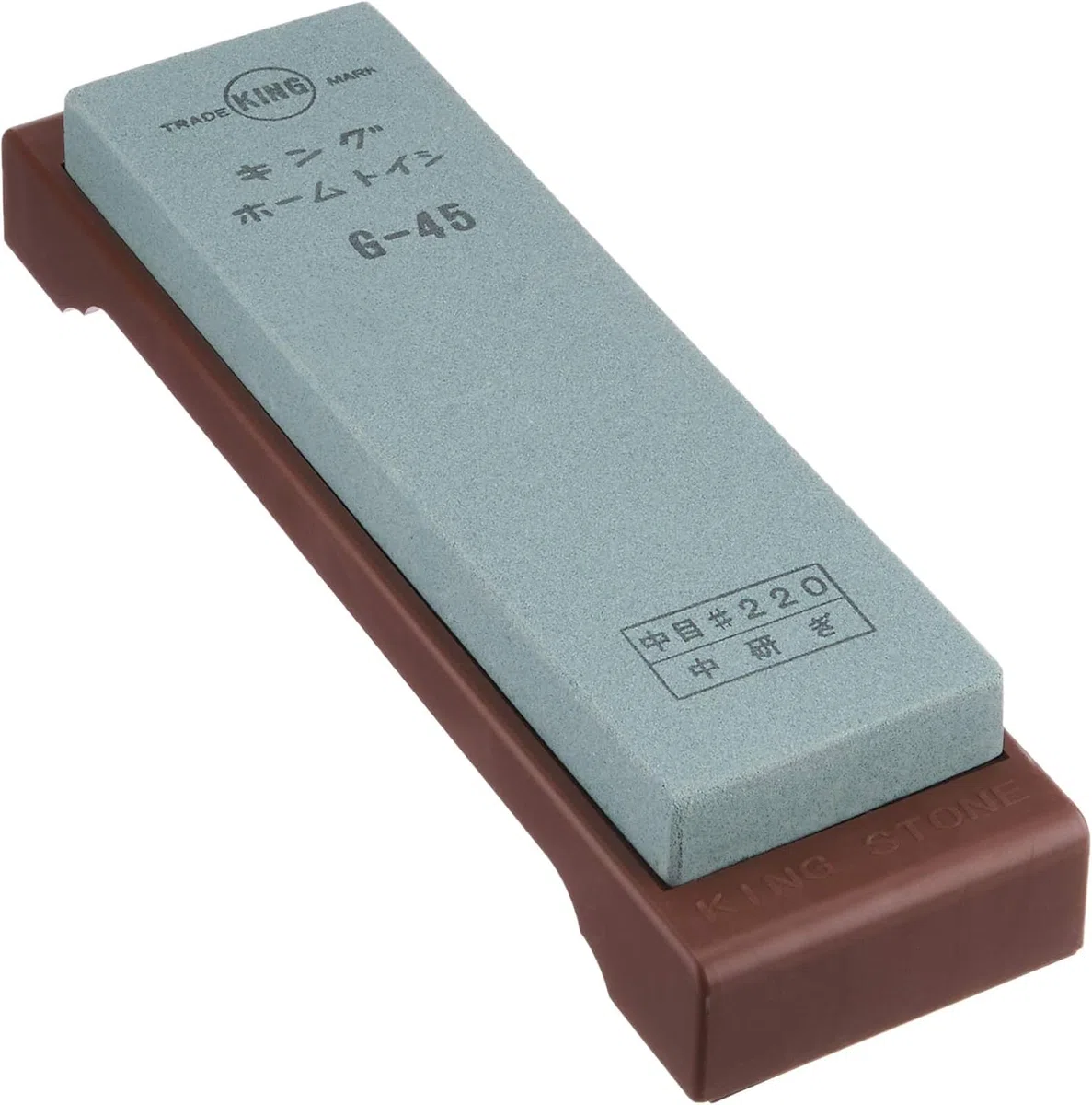 Aiguiseur de couteau japonais avec grains King 220 G-45
