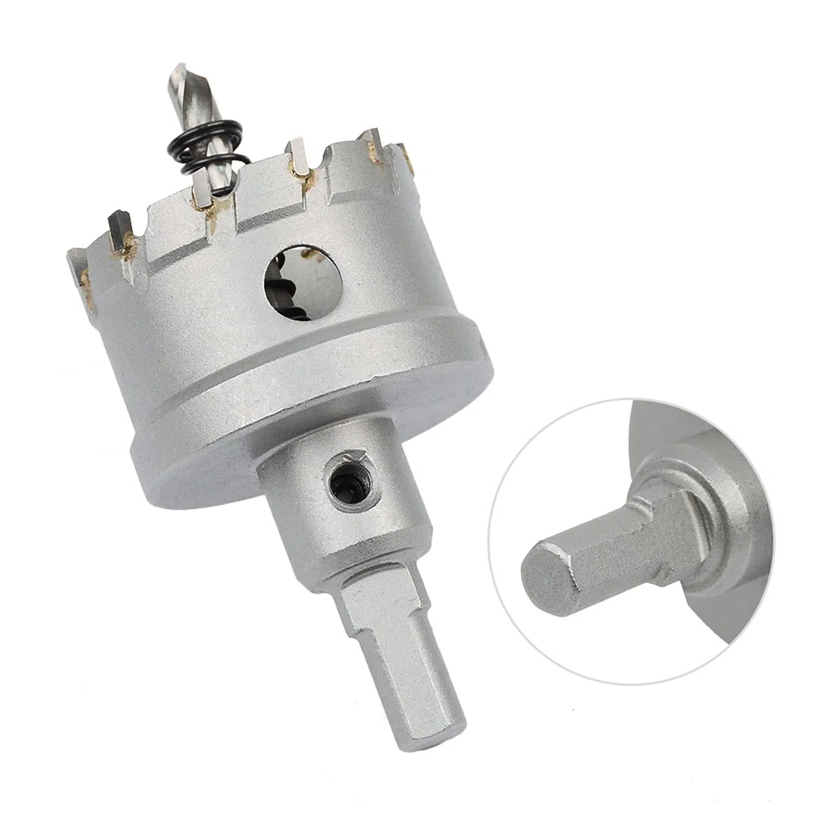 12-200mm TCT Scie Trépan Forets Métal Scie Carbure Alliage Ouvre-Trou pour Acier Inoxydable Alliage Métal Forage (Hole Diameter : 48mm)