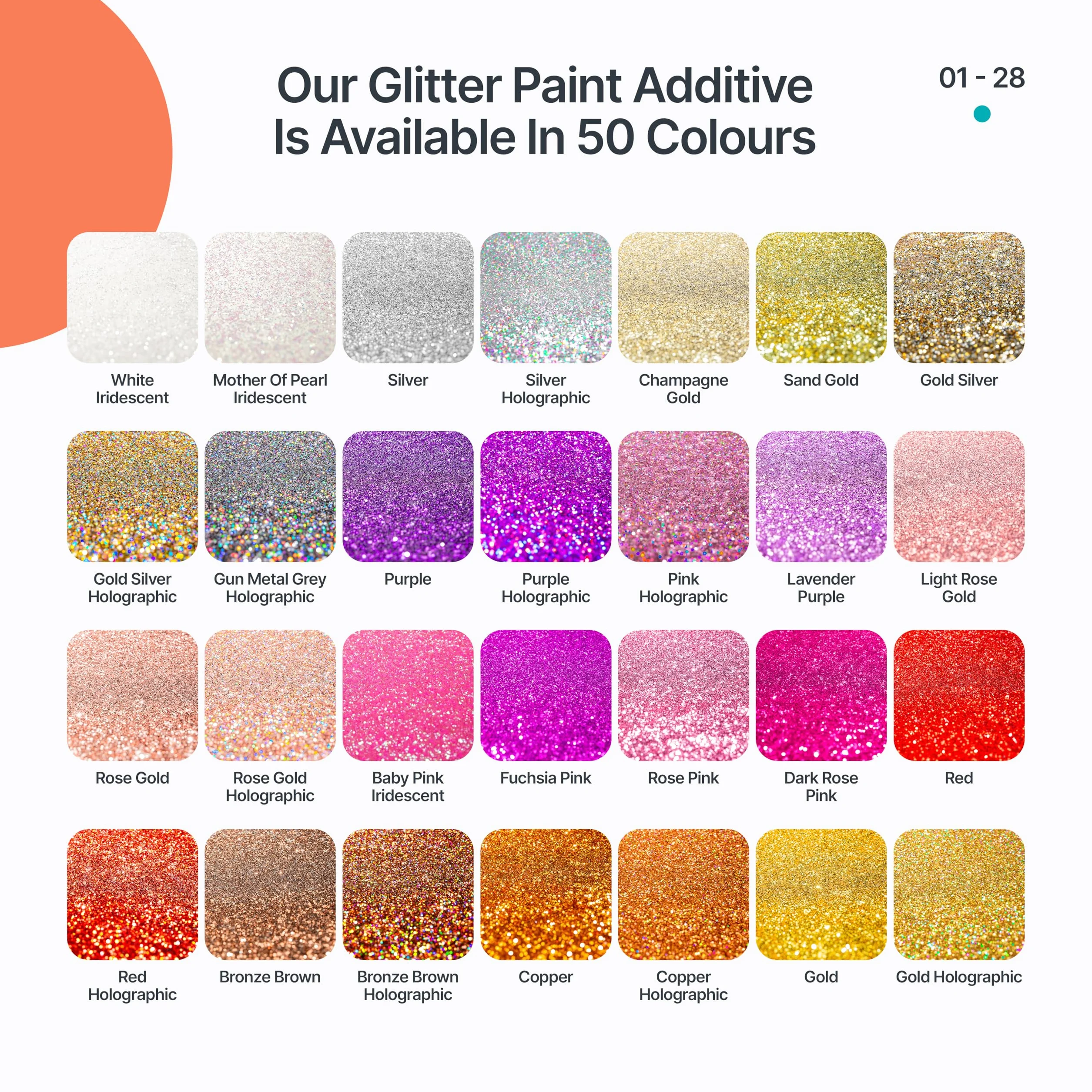 Argent Additif de Peinture Scintillante [400g] + 4 Tampons de Polissage de Finition pour Peindre les Murs Scintillants - Ajouter à la Peinture en Emulsion Intérieure ou Extérieure