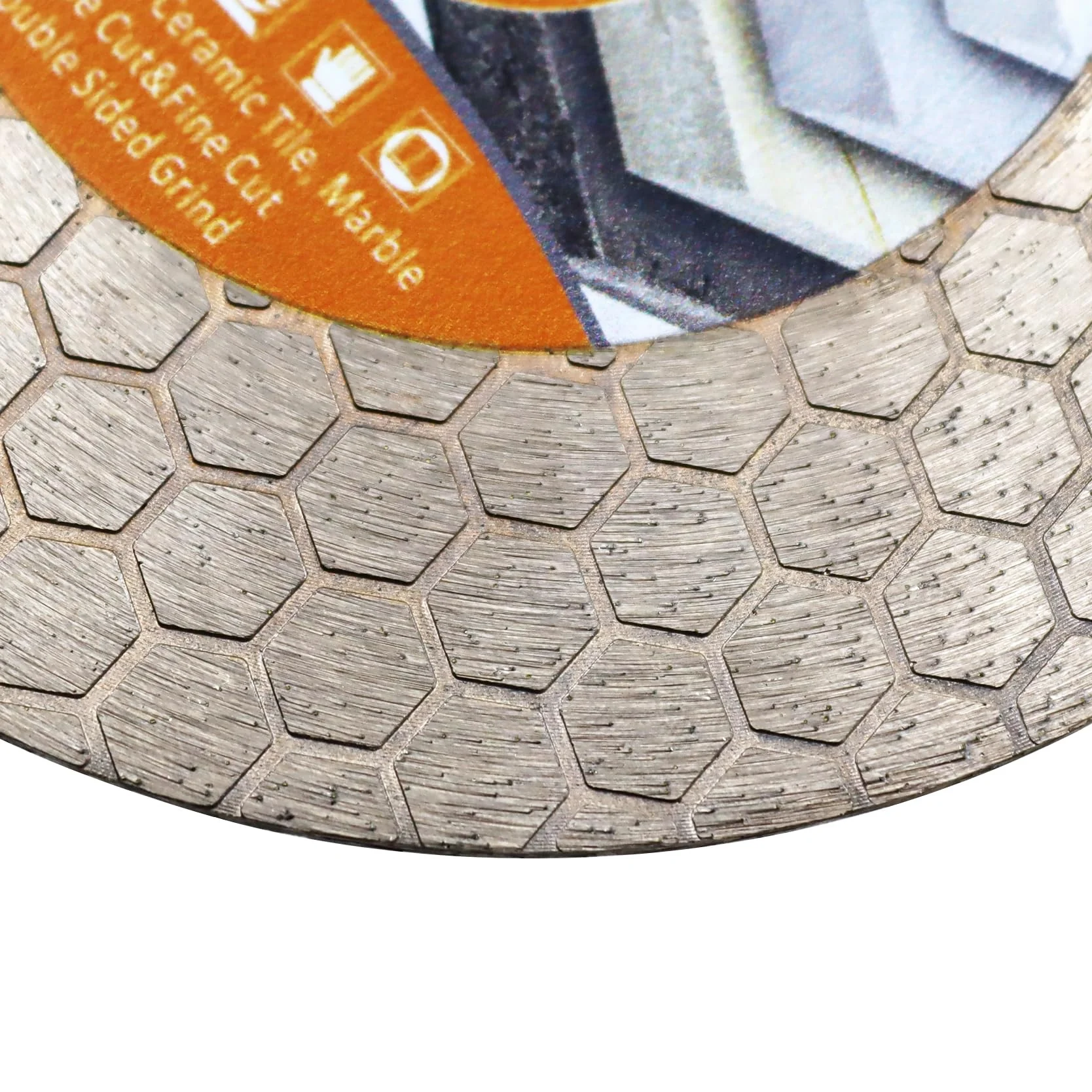BGTEC Disque Diamant Carrelage 125mm avec Alésage 22,23mm | Double Face pour Carreaux de Céramique, Porcelaine, Marbre, Pierre Artificielle