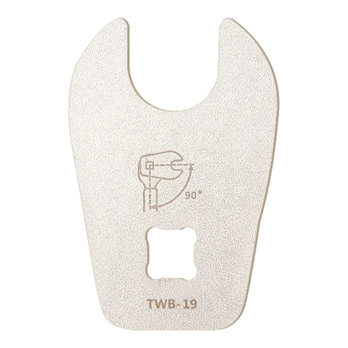 Crowfoot Clé à fourche 3/8" Pied d'oie 13 mm-19 mm Clé à Systermes de Frein Clé
