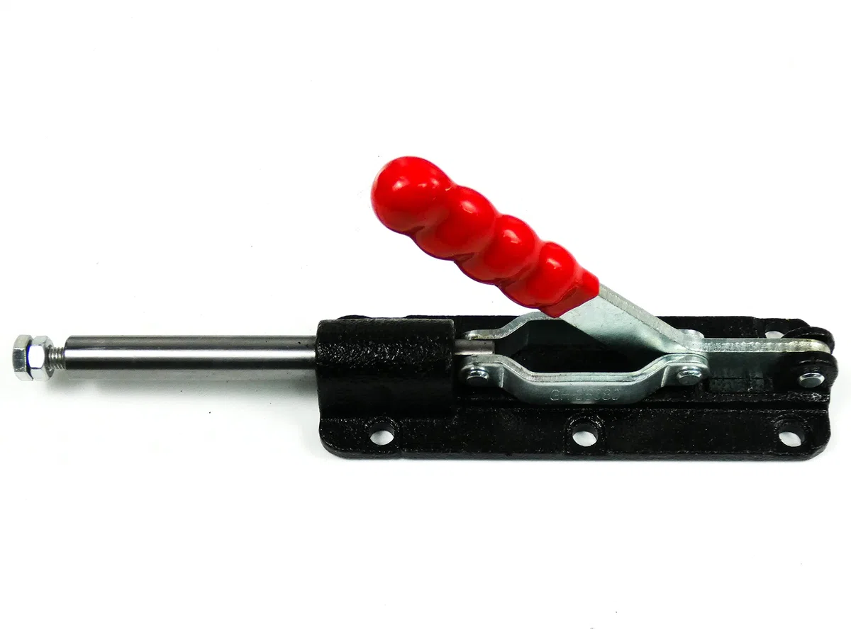 1 pièce Sauterelle GH-36080, 580 kg, Hub 80 mm | Avec tige de poussée, Force de maintien 580 kg