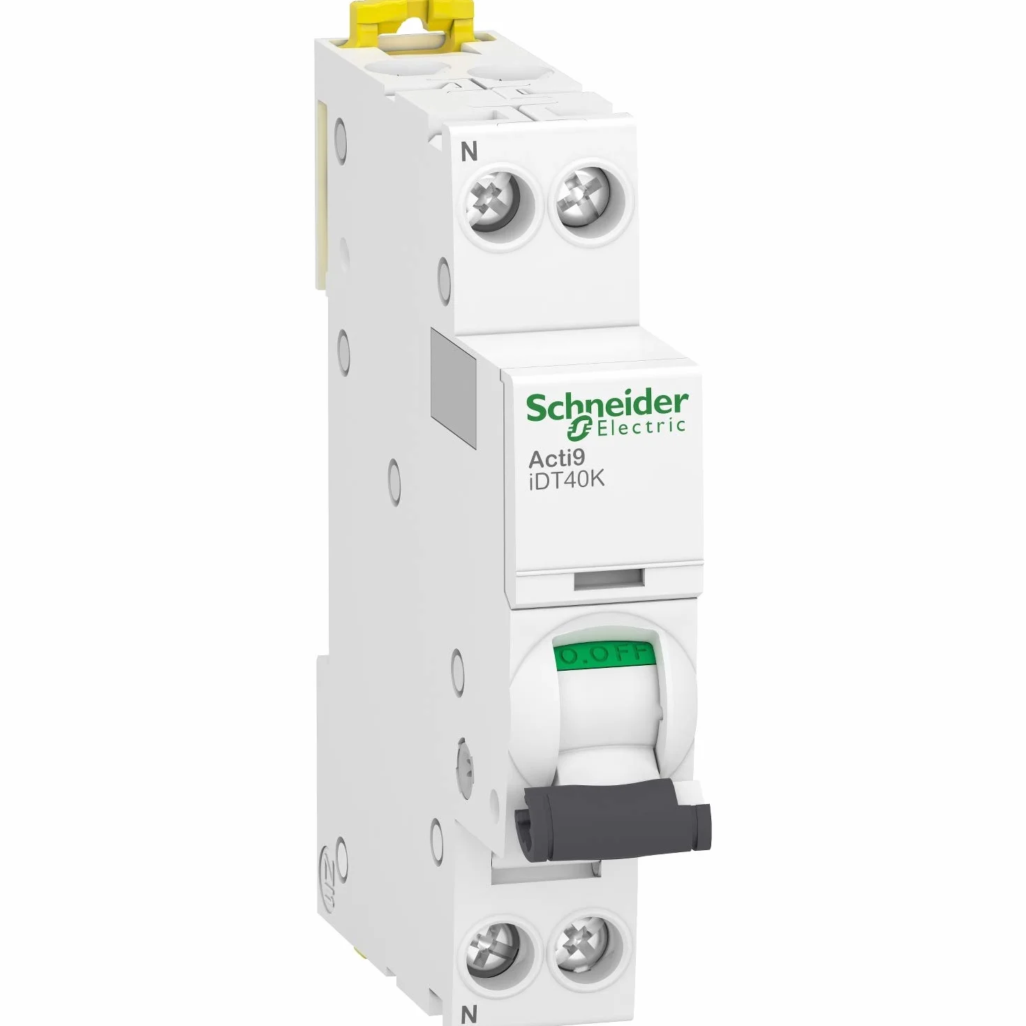 disjoncteur - schneider idt40k - 2 pôles - 2a - courbe c - 4.5 ka - schneider electric a9p71602
