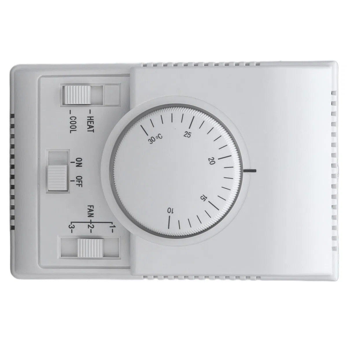 Thermostat Mécanique Thermostats Chauffage et Refroidissement Régulateur de Température Mécanique à Deux Voies Interrupteur de Thermostat pour Air Central Programmable
