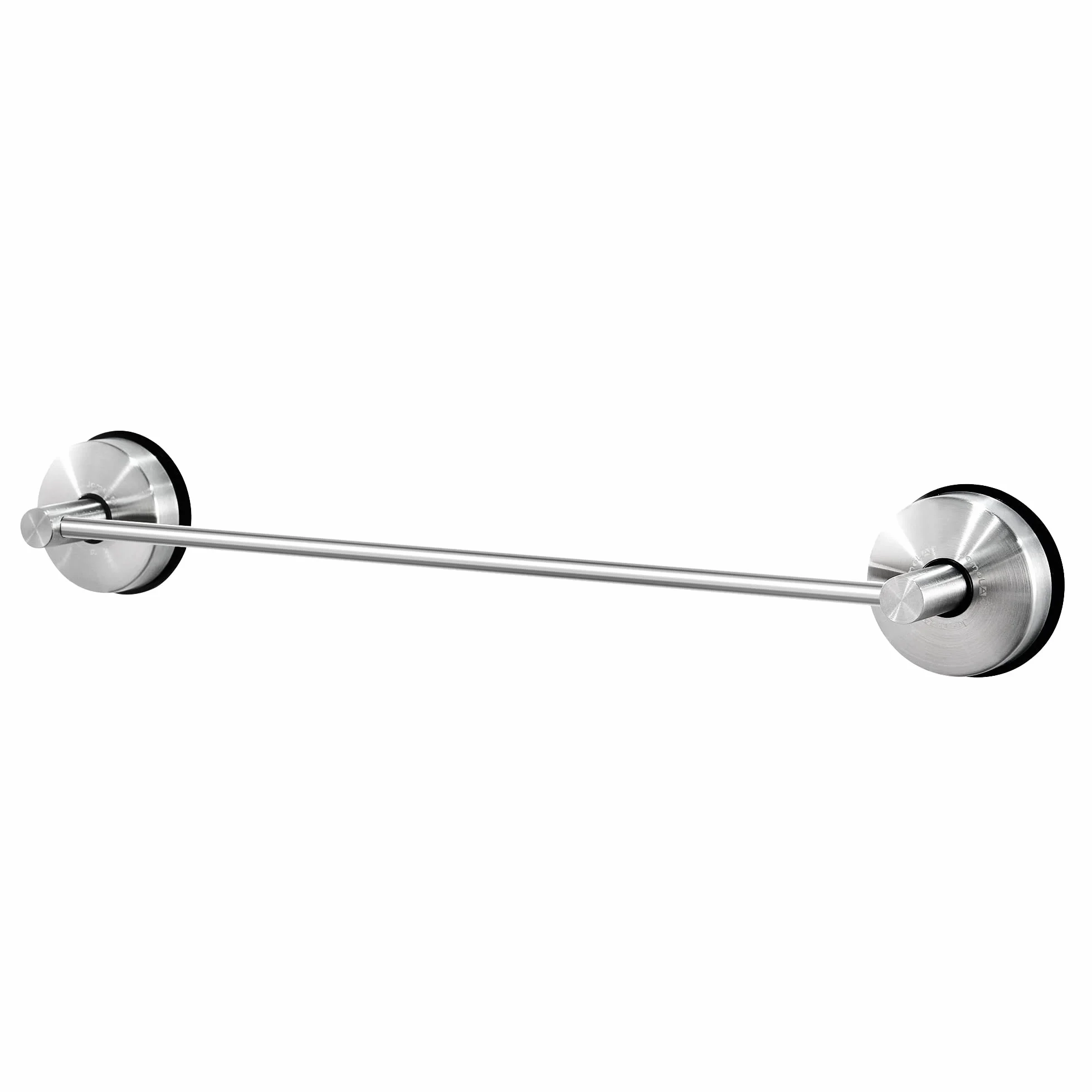 Barres Porte-Serviettes - JOMOLA Porte-Serviettes à Ventouse de 42,8 cm pour Salle de Bain et Cuisine Support Serviette Mural Acier Inoxydable Ventouse Barre de Serviette sans Perçage, Argenté