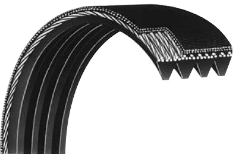 Courroie Striée 614PJ5 dents Extensible Extonic 5EPJ614 / 614EPJ5 / 5PJ614 pour bétonnière
