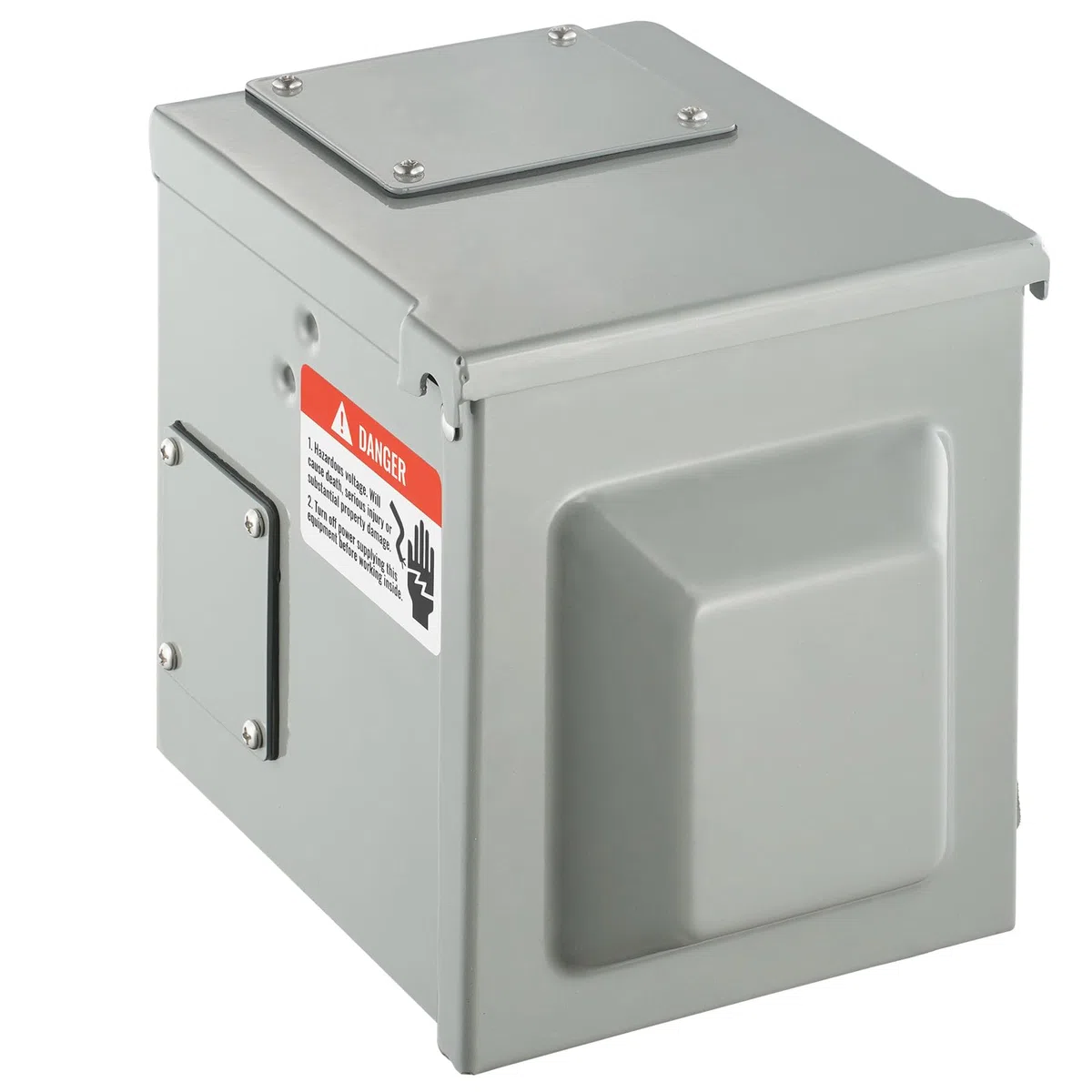 VEVOR Boîte de prise de courant 30 A pour camping-car, 125/250 V, fermée verrouillable, panneau électrique NEMA TT-30R résistant aux intempéries, pour remorque, voiture électrique, prise certifiée UL