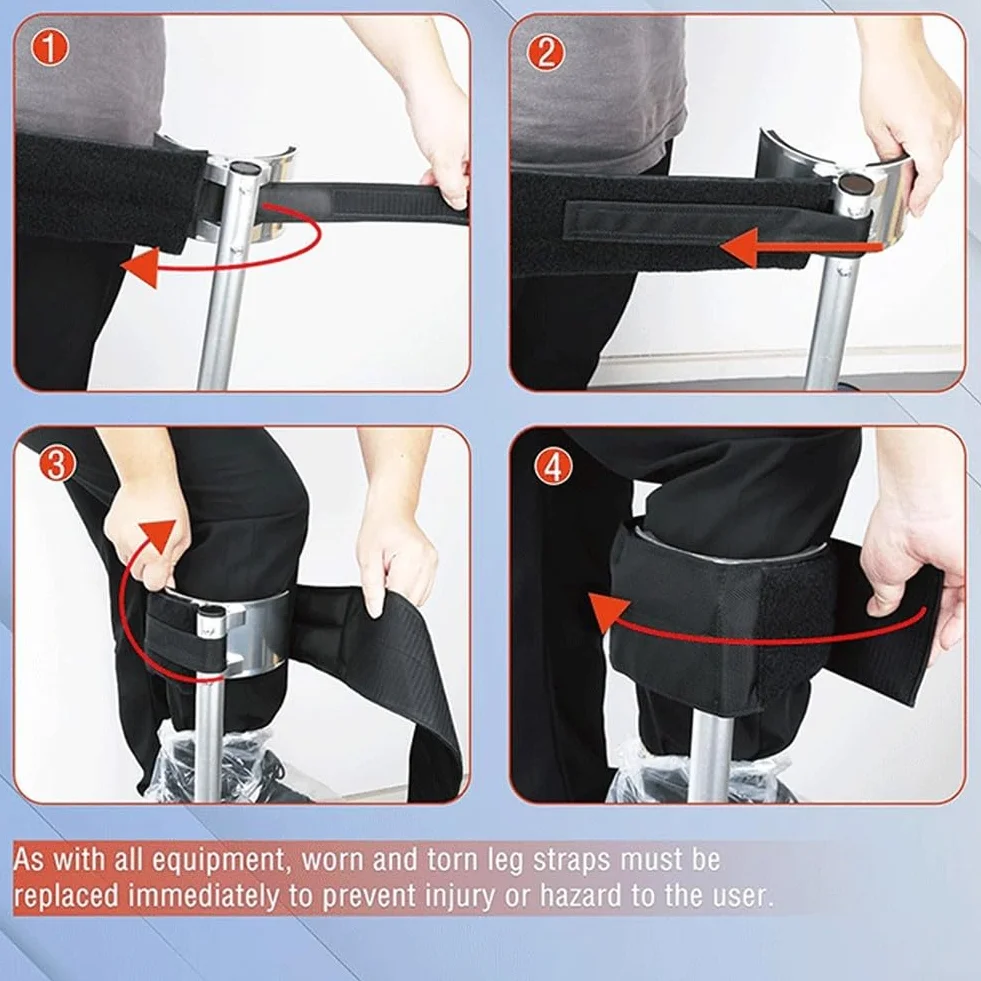 Sangles d'échasses pour cloison sèche, extra épaisses, rembourrées et confortables pour cloison sèche, peinture, isolation