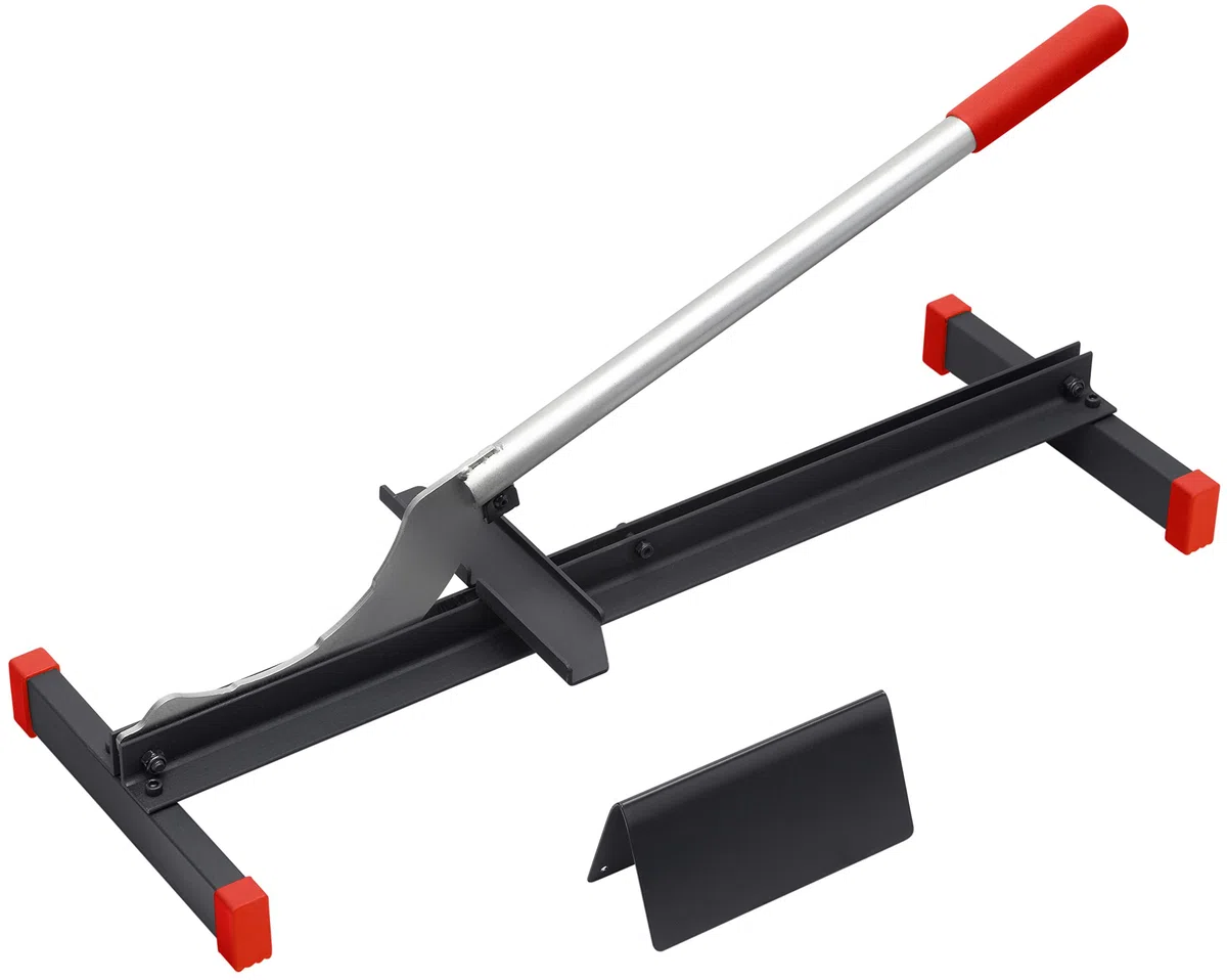 Meister 4285050 Massicot pour stratifié - Longueur de coupe : 210 mm - Épaisseur de coupe : 12 mm - Lame en acier robuste - Aide à la pose - Coupe-stratifié