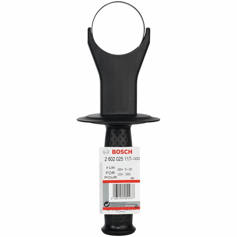 Bosch Accessories Poignée pour marteaux perforateurs (GSH/GBH, Accessoires Marteaux Perforateurs) 2602025117 Noir