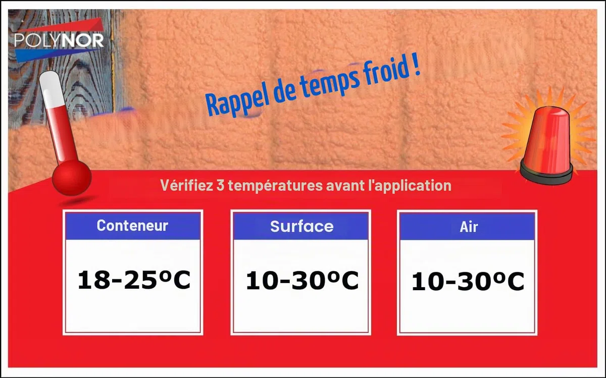 POLYNOR Isolation thermique PUR en bombe PRO - Kit - 24 mousses - Pistolet à mousse - Isolation thermique par pulvérisation - Isolation des murs, toits, plafonds, tuyaux - Aérosol 750 ml
