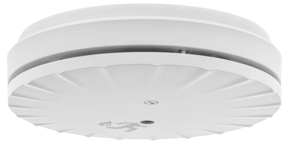 Evacuate - Détecteur De Fumée NF Slim avec Support Multi 10 Ans Garantie