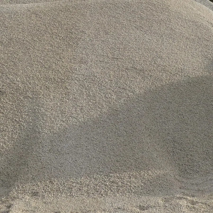 Gravier 4/10 Concassé Calcaire Premium, Big Bag de 1500kg, Blanc-Beige