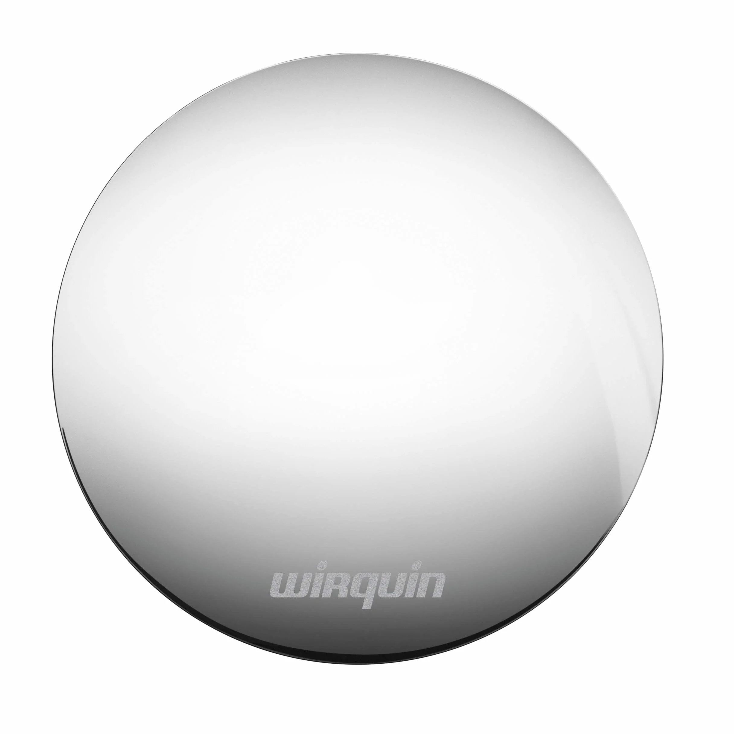 Wirquin 30723425 Bonde de lavabo design à écoulement libre permanent sans corps de bonde, chromé