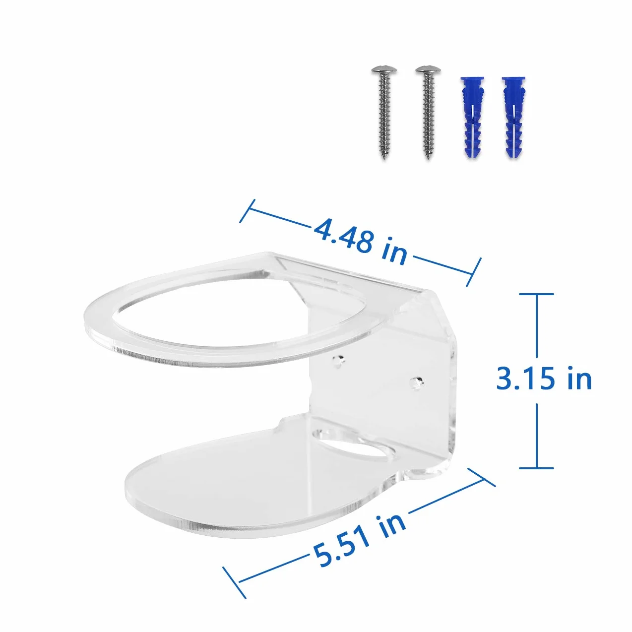 HOLACA Lot de 2 supports muraux pour système WiFi TP-Link Deco M4/E4/S4/S7/P9 pour toute la maison, support de gestion des cordons pour Deco M4 sans fils désordonnés, support mural robuste Deco M4 P9