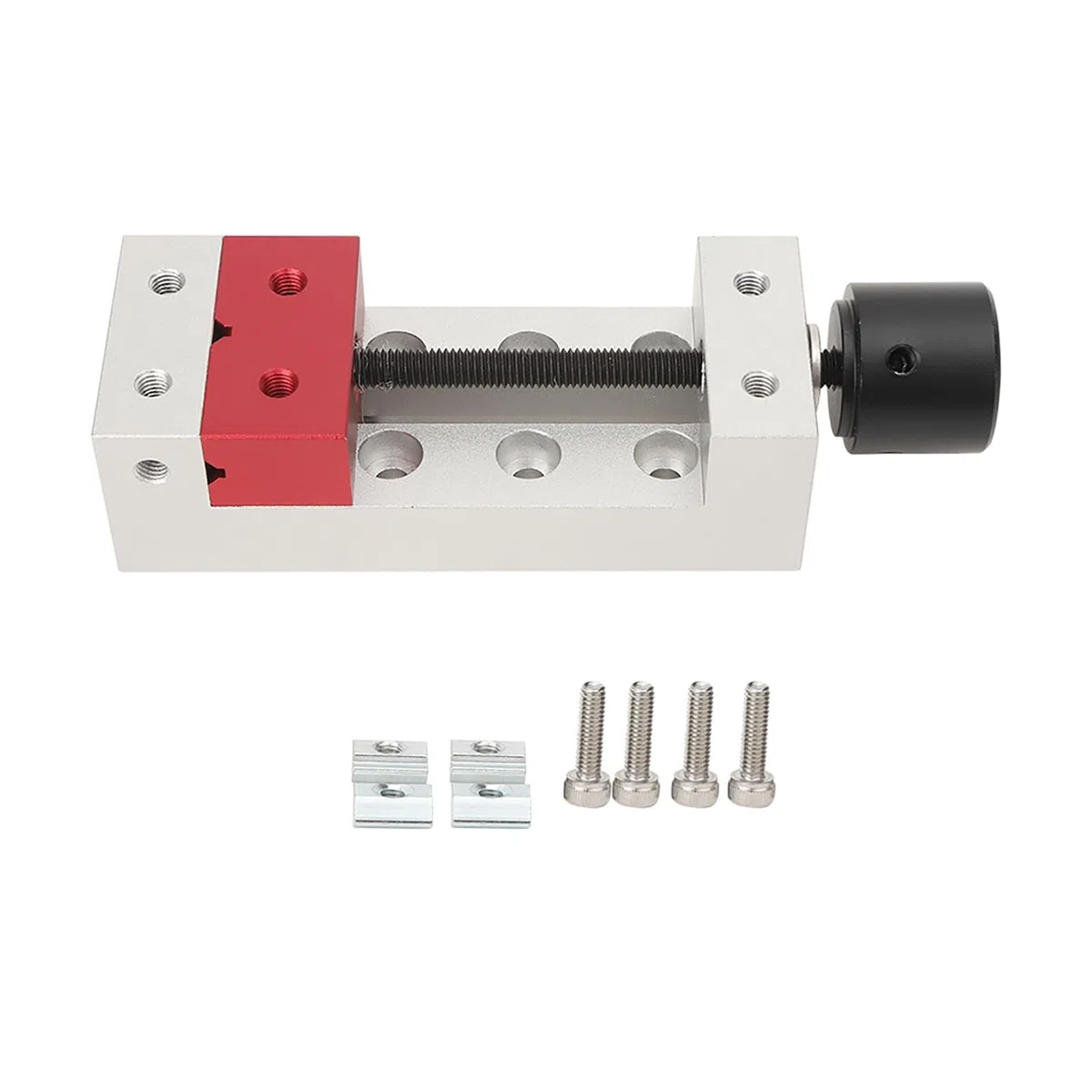 Etau d'Établi Mini Pince Plate De 50mm Pour Perceuse En Aluminium, Étau De Presse, Pince Plate De Précision, Étau d'Établi, Outil De Fixation d'Étau De Presse