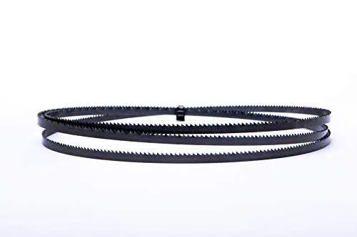 Lame de scie à ruban haute performance 1712 x 8 x 0,65 mm, 6 dents par pouce en acier pour scie à bois Metabo BAS 260 Swift, Elektra Beckum BAS 250G