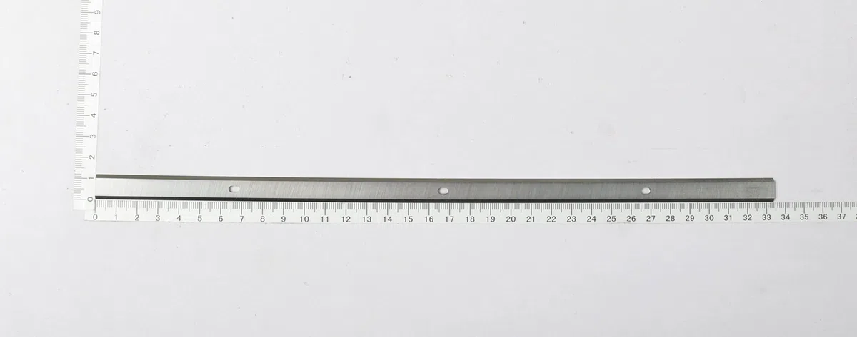 Scheppach | Fer de rabot original | Acier rapide | 333 x 12 x 1,5mm | Lot de 2 fers | Convient parfaitement au Rabot PLM1800