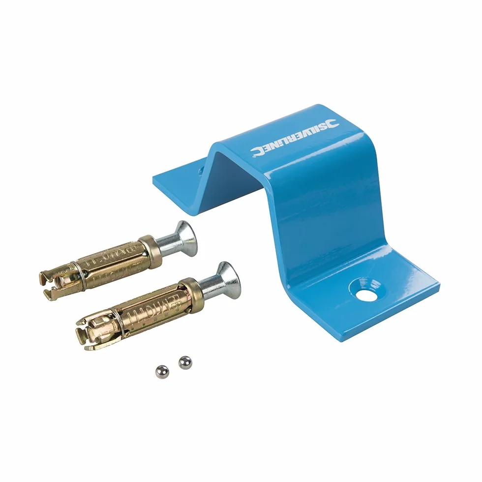 Silverline 331865 Point d'ancrage au sol, Multicolore, 65 mm