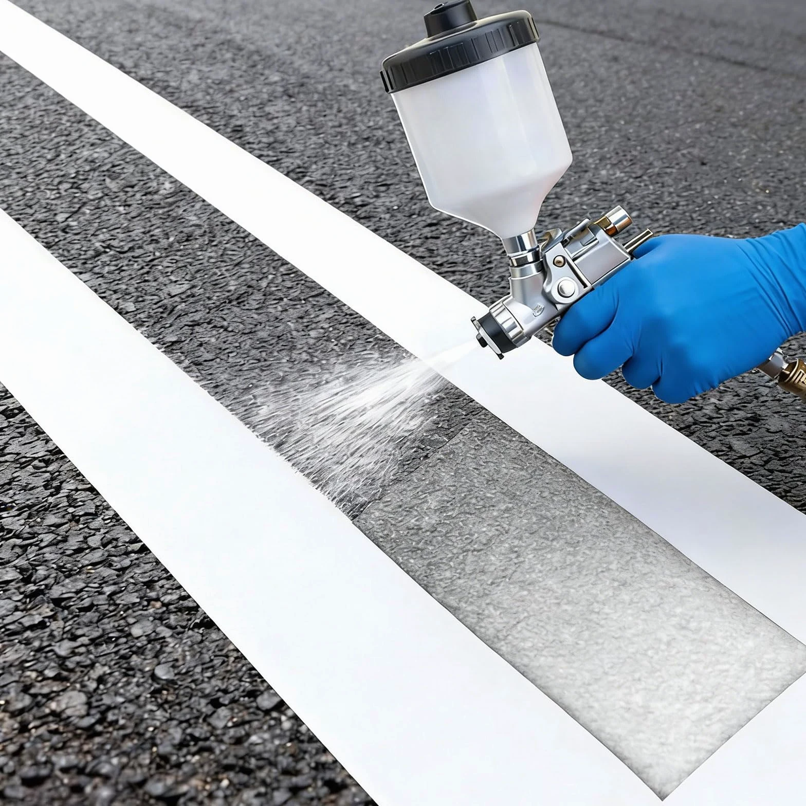 Modèle de place de stationnement, 4 x 88 pouces de lignes de stationnement, Modèle de fil pliable réutilisable, Marquage de place de stationnement de peinture de béton asphalté