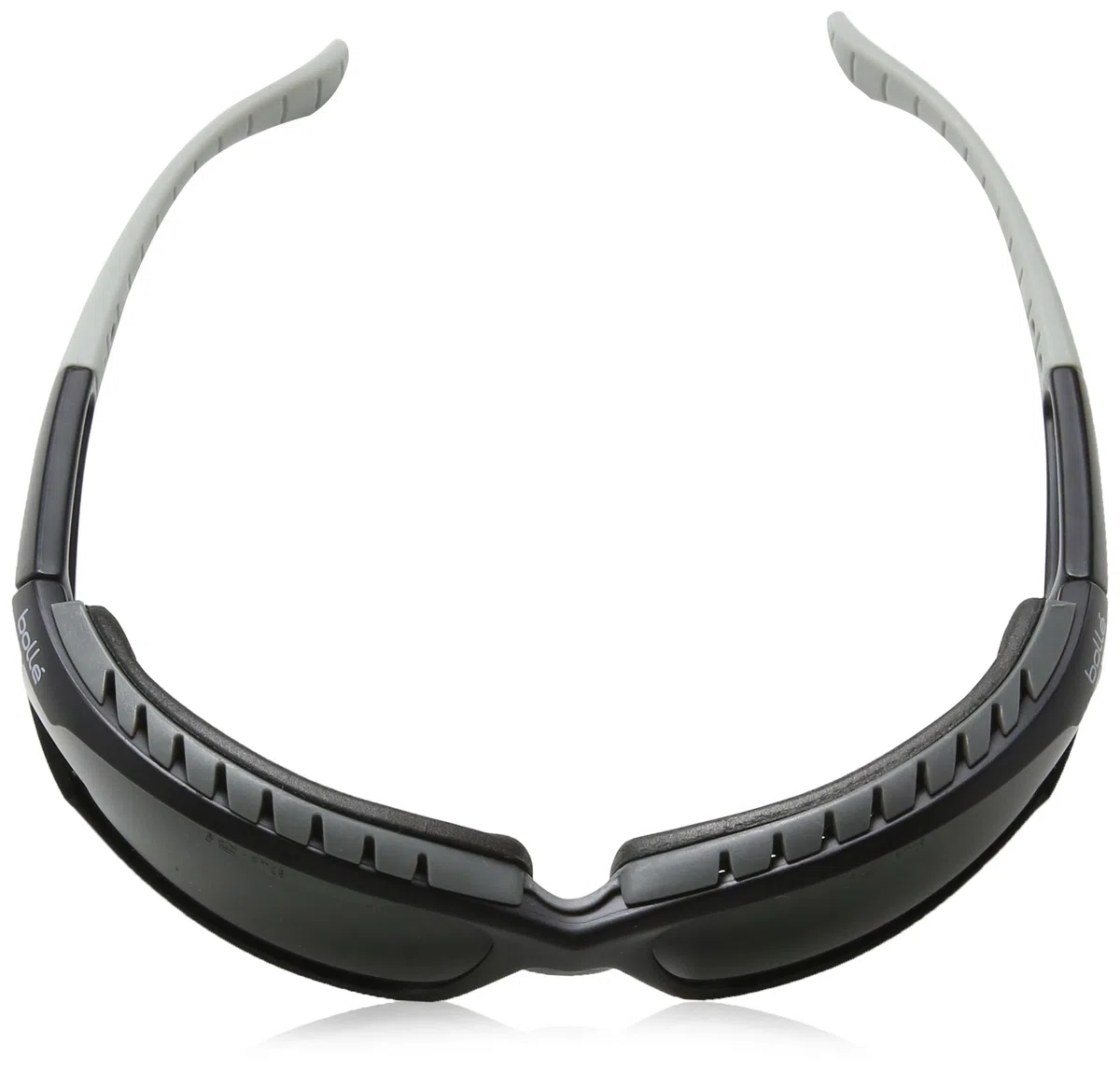 Bollé TRACKER - Montura nylon negro - patillas rectas con cinta elástica - PC soldadura tintado 5 anti-rayaduras - funda microfibra gratuita TRACWPCC5