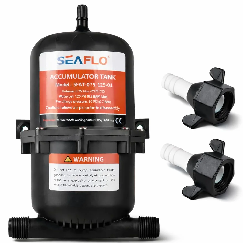 Seaflo Réservoir d'accumulateur pressurisé 0.75/1.0 litres