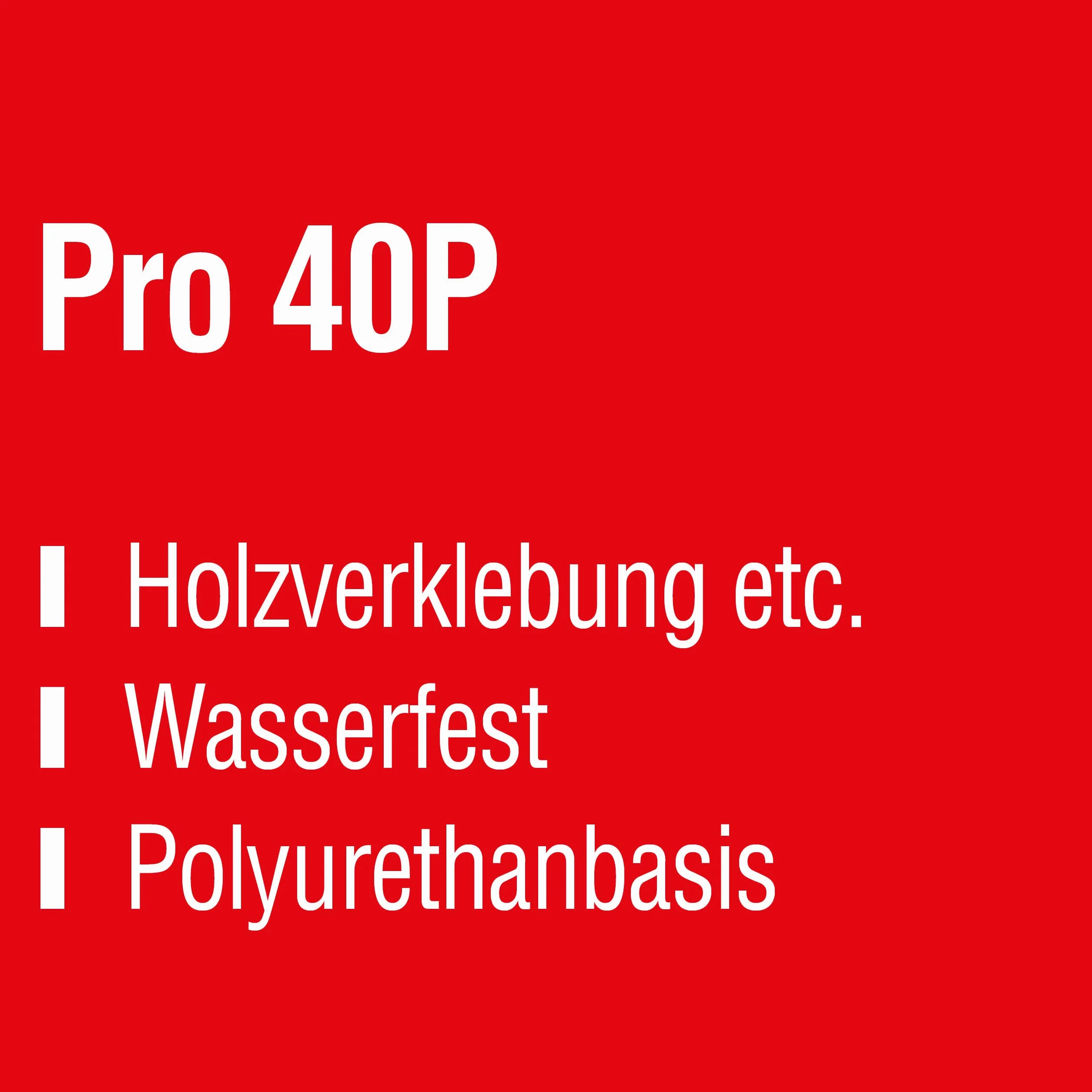 Soudal Pro 40P bois colle résistant à eau bouteille de 750 g – Beige