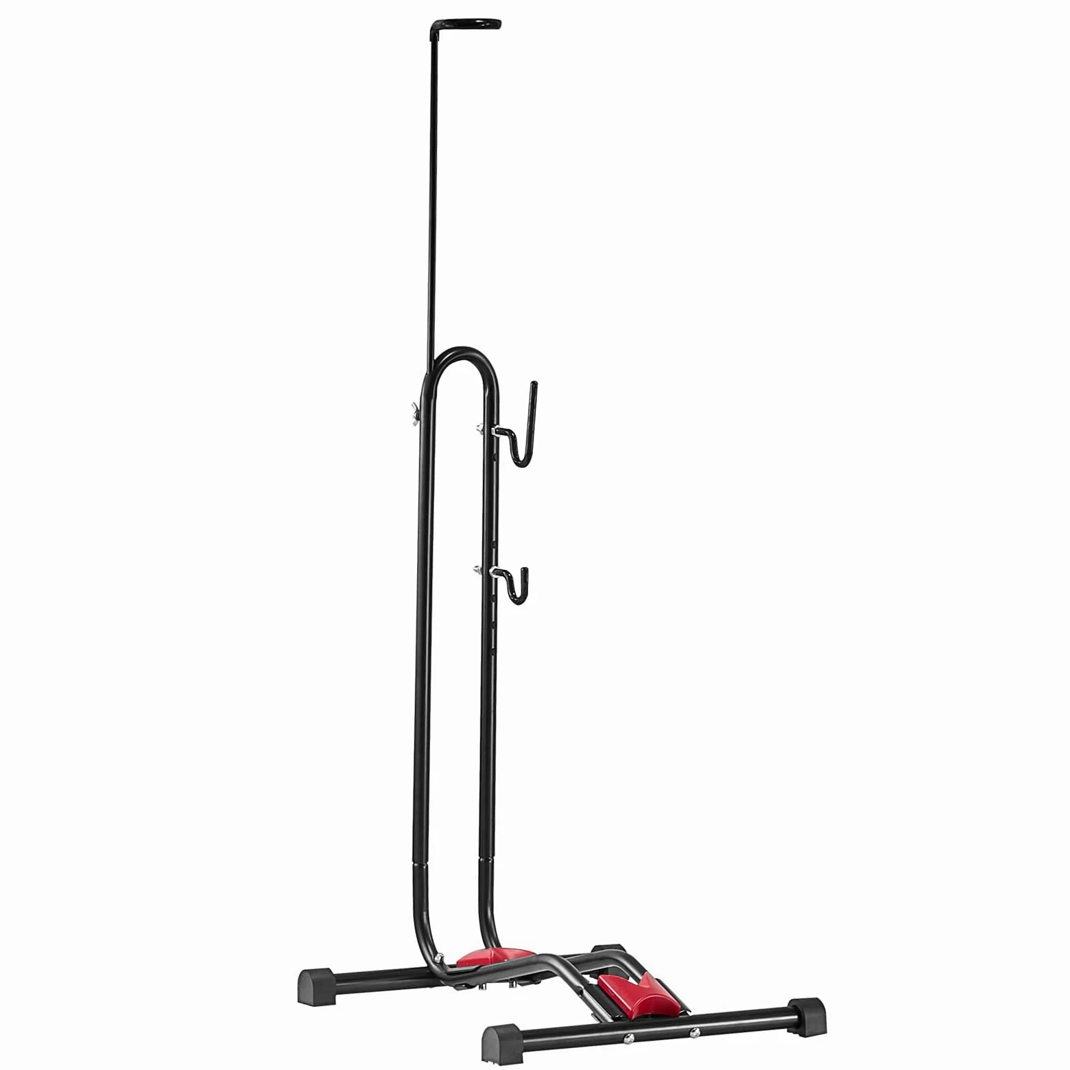 VEVOR Support à Vélo Compatible avec VTT et Vélos 406,4-700 mm, Porte-vélos Autoportant, Support de Rangement de Bicyclette Vertical et Horizontal, Range Vélo Sol pour Espace Réduit, Entrée, Garage