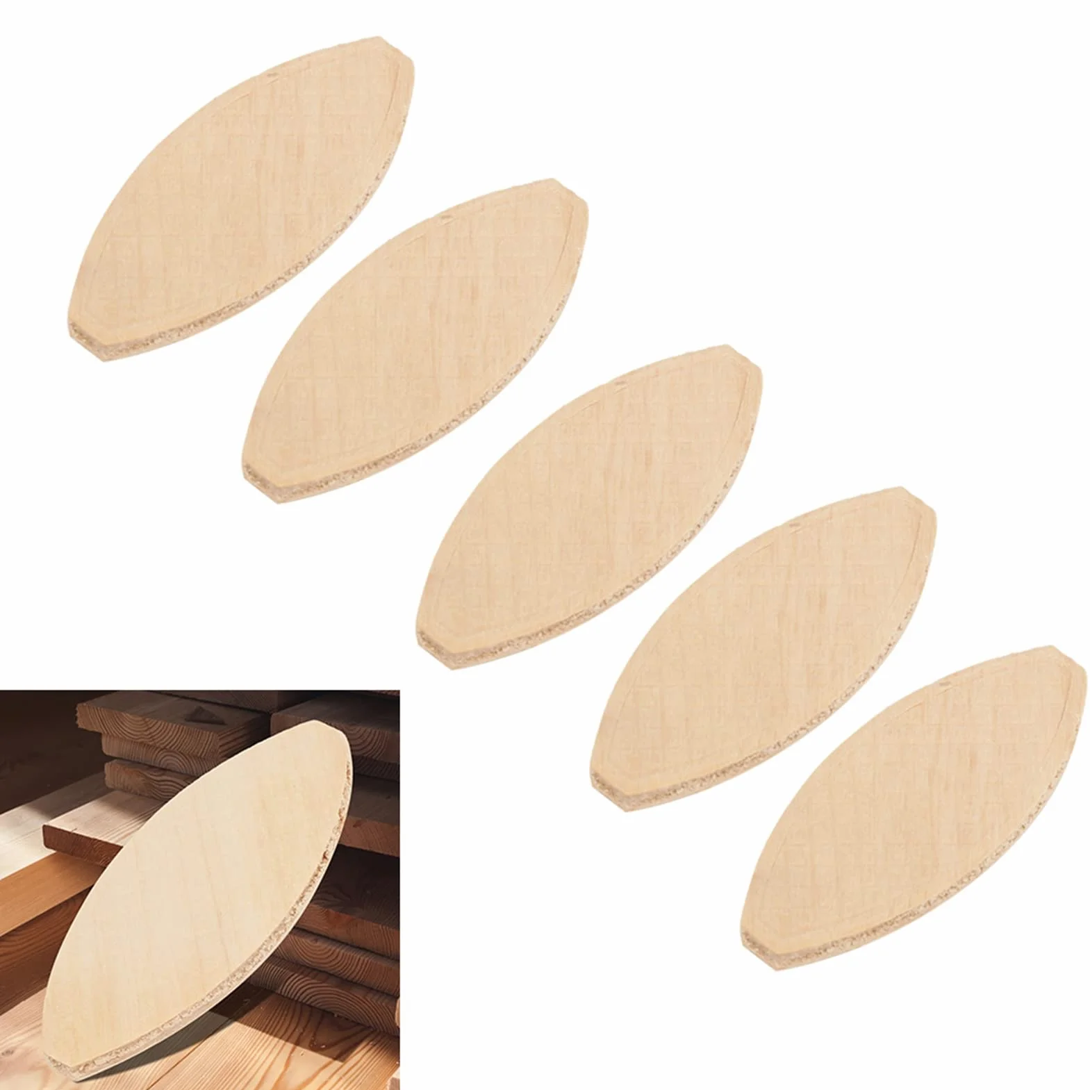 Outil D'accueil pour Planches de Bois, Assemblage de Biscuits, 100 Pièces, 0#10#20# (20#)