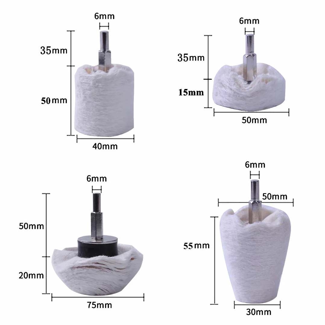 Kit Polissage Perceuse Aluminium, HTBAKOI Kit Polissage Aluminium Brosse Roue Polissage pour Perceuse Chrome Inox Alu Metal