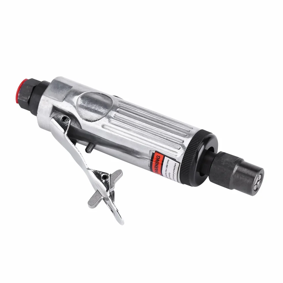 Meuleuse pneumatique 1/4" 3 mm pour m¨¦tal plastique bois polissage meulage d¨¦grossissage portage finition nettoyage travail pr¨¦cision atelier industrie bricolage professionnel artisan